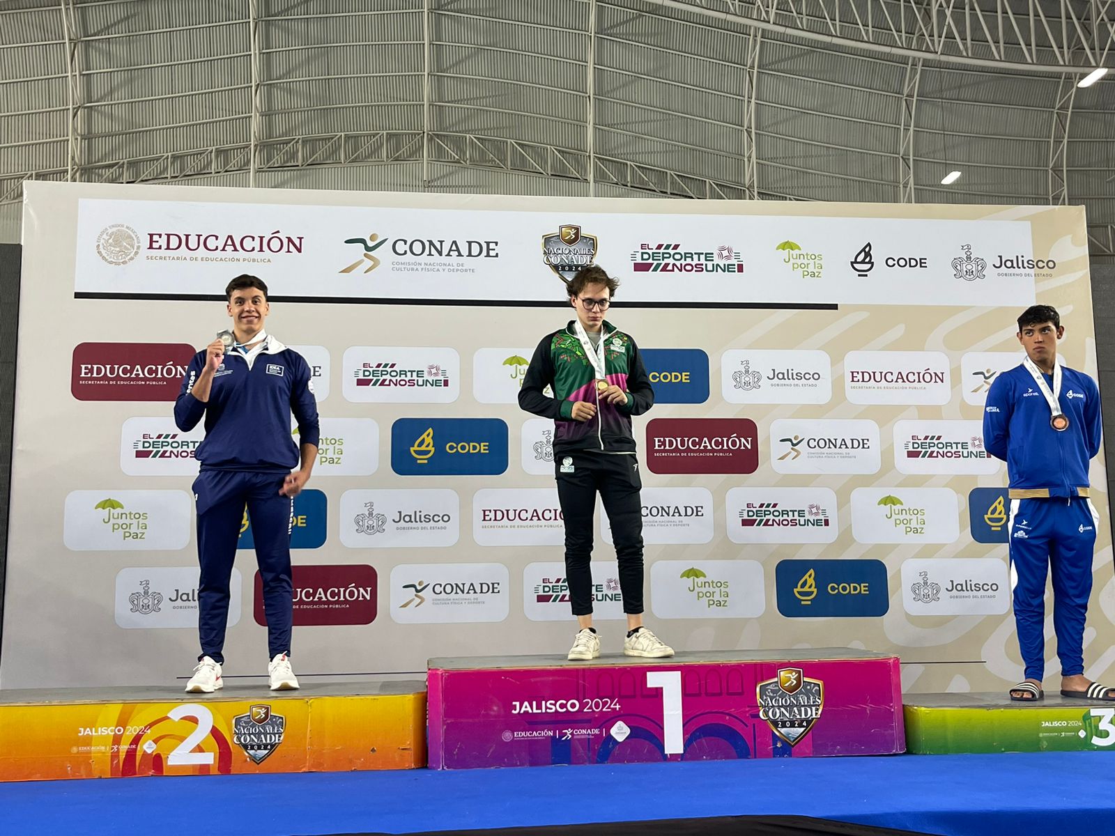Nadadores y atletas de Aguascalientes triunfan en los Juegos Nacionales CONADE 2024
