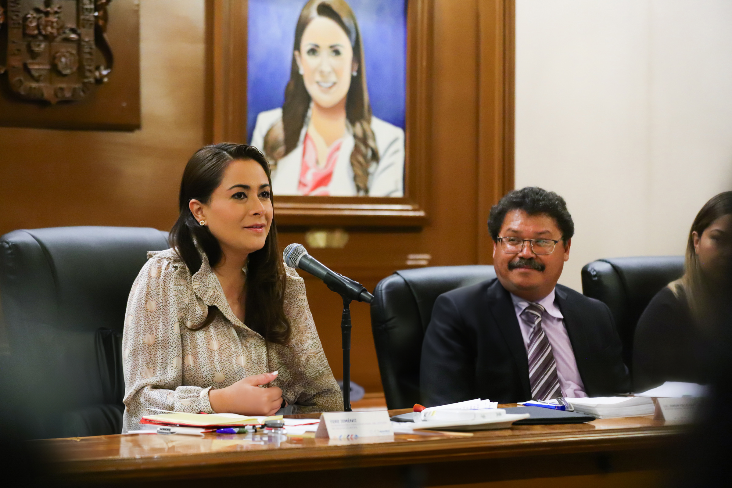 Tere Jiménez reitera su respaldo a empresarios del estado