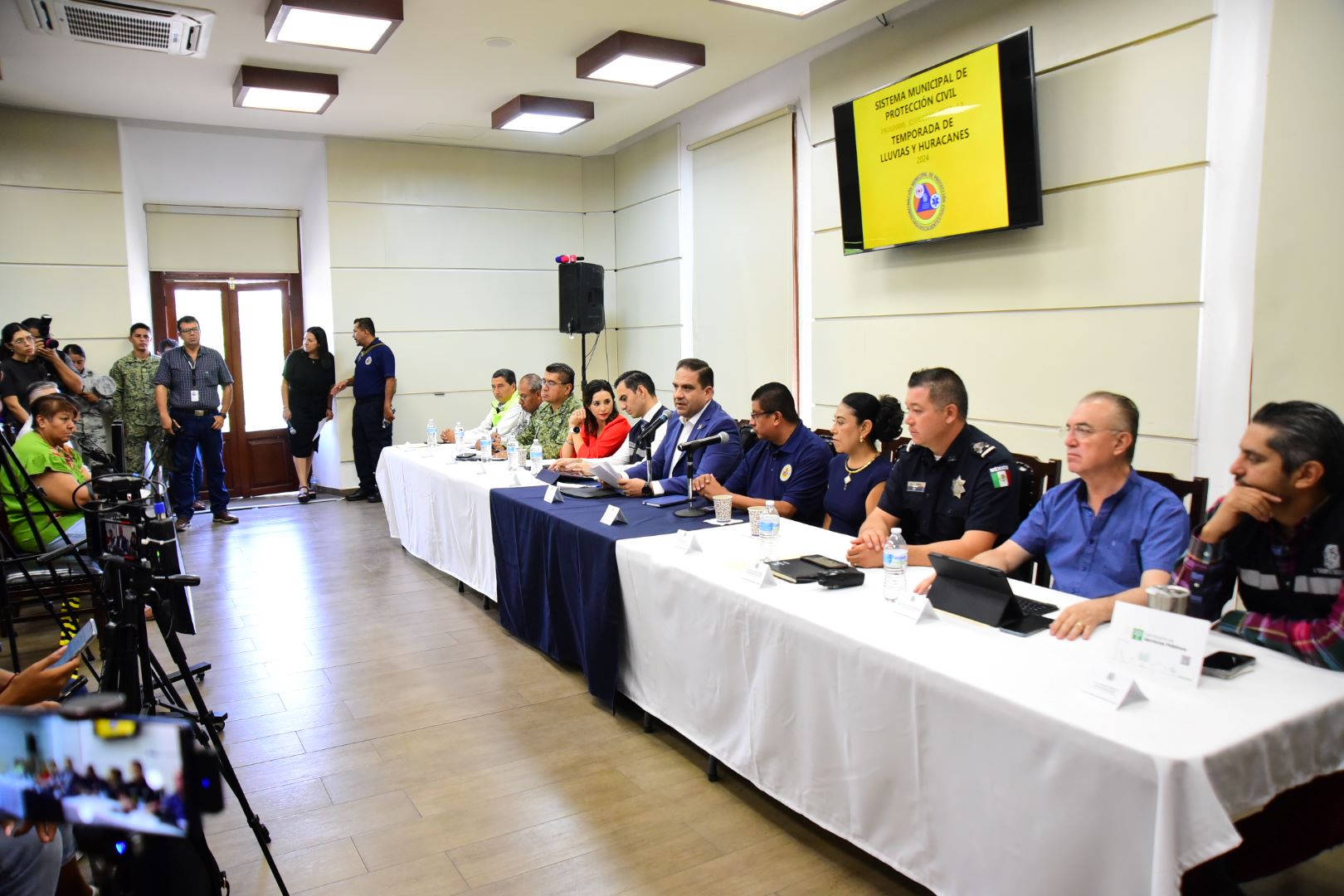 Presenta Municipio de Aguascalientes Plan de Contingencias por Temporada de Lluvias y Huracanes 2024