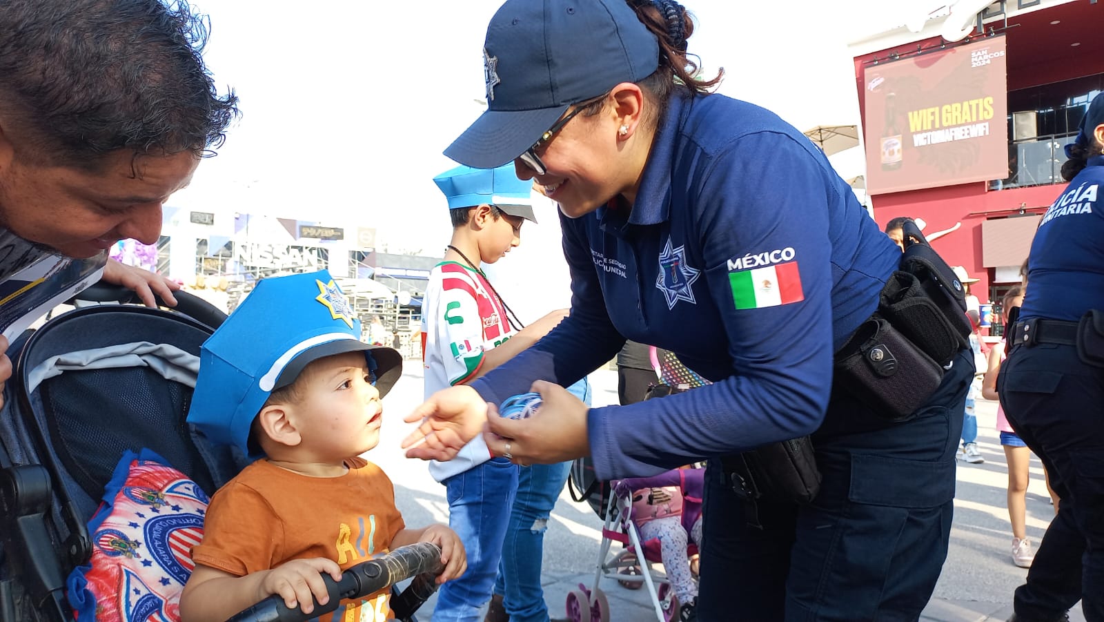 Invita policía municipal a celebrar el Día del Niño y promover la convivencia familiar