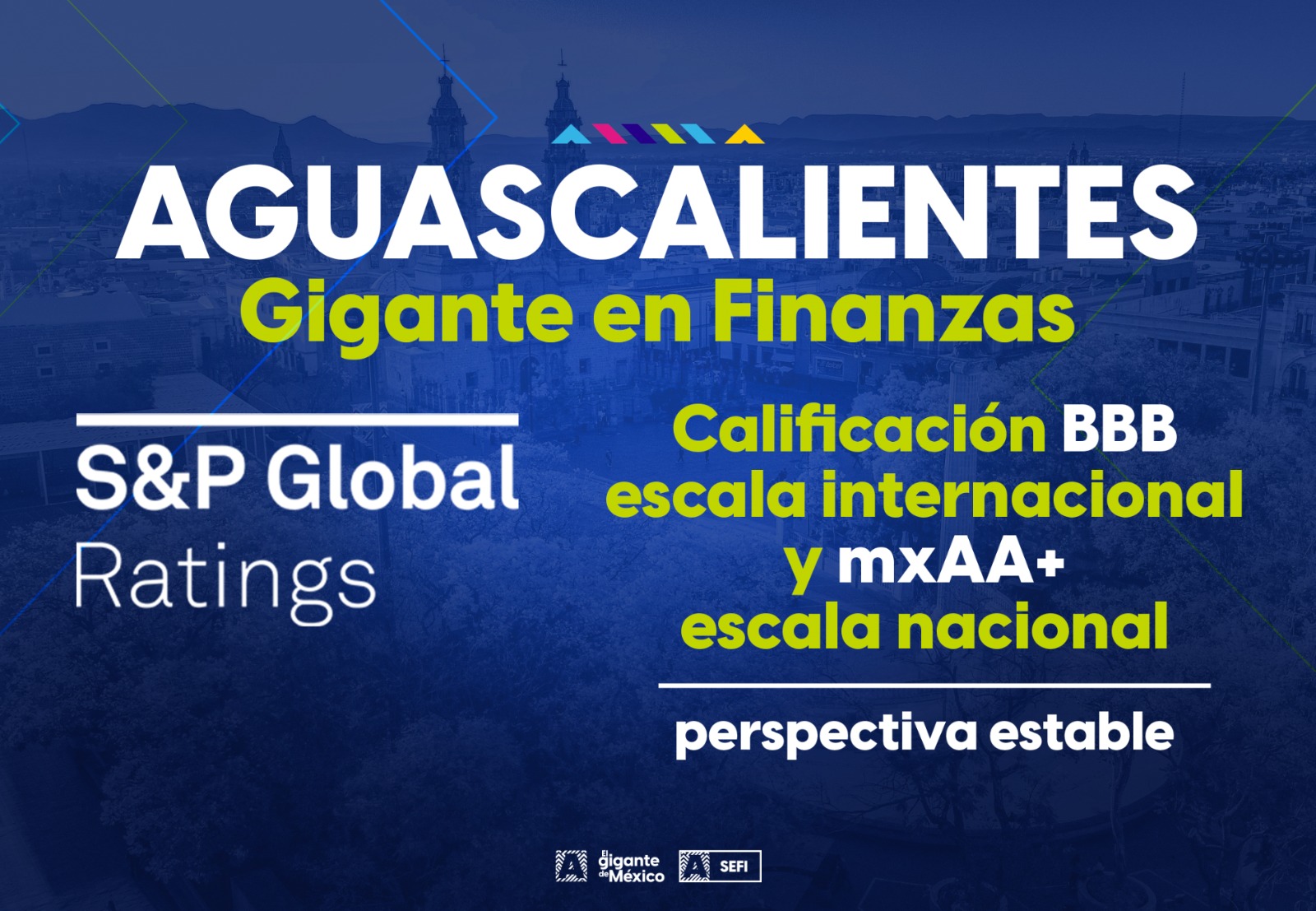 Aguascalientes, de los mejores lugares para invertir a nivel internacional según Standard and Poor’s Global Ratings