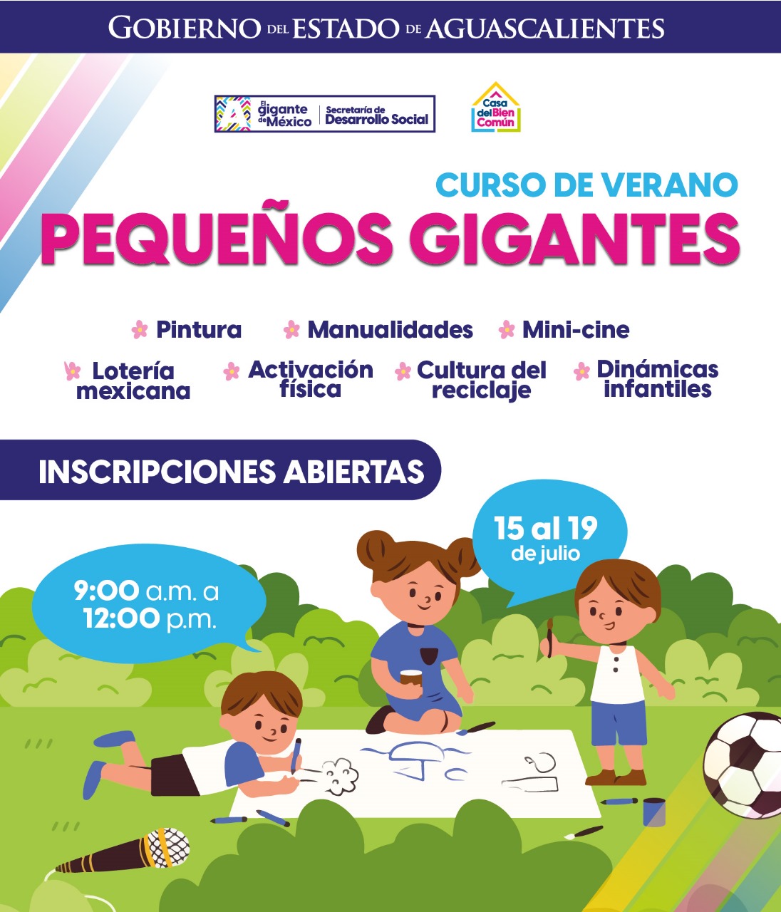 Arrancan cursos de verano en Casa del Bien Común; las inscripciones están abiertas y son gratuitas