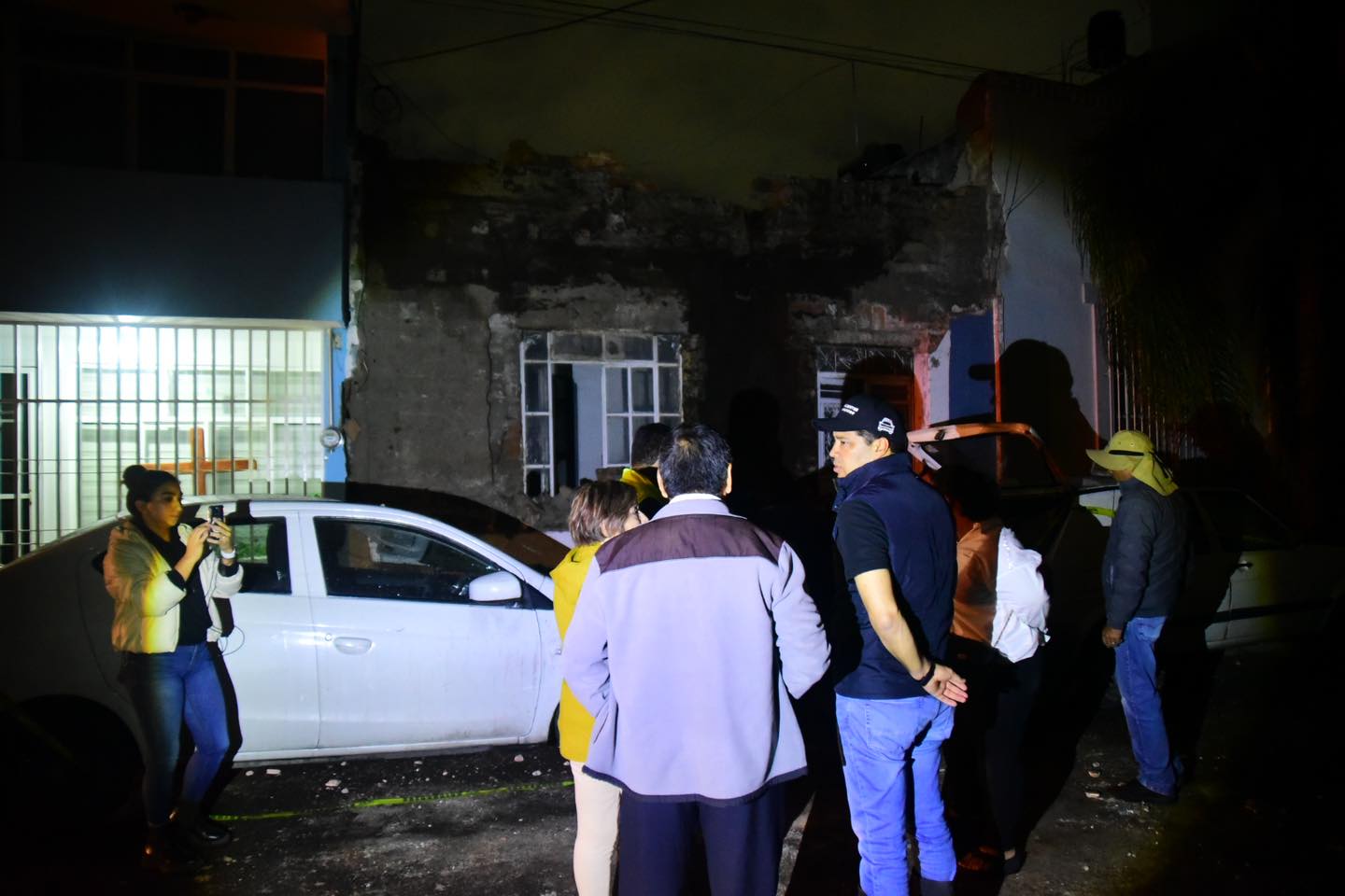 Supervisa Leo Montañez afectaciones por la lluvia
