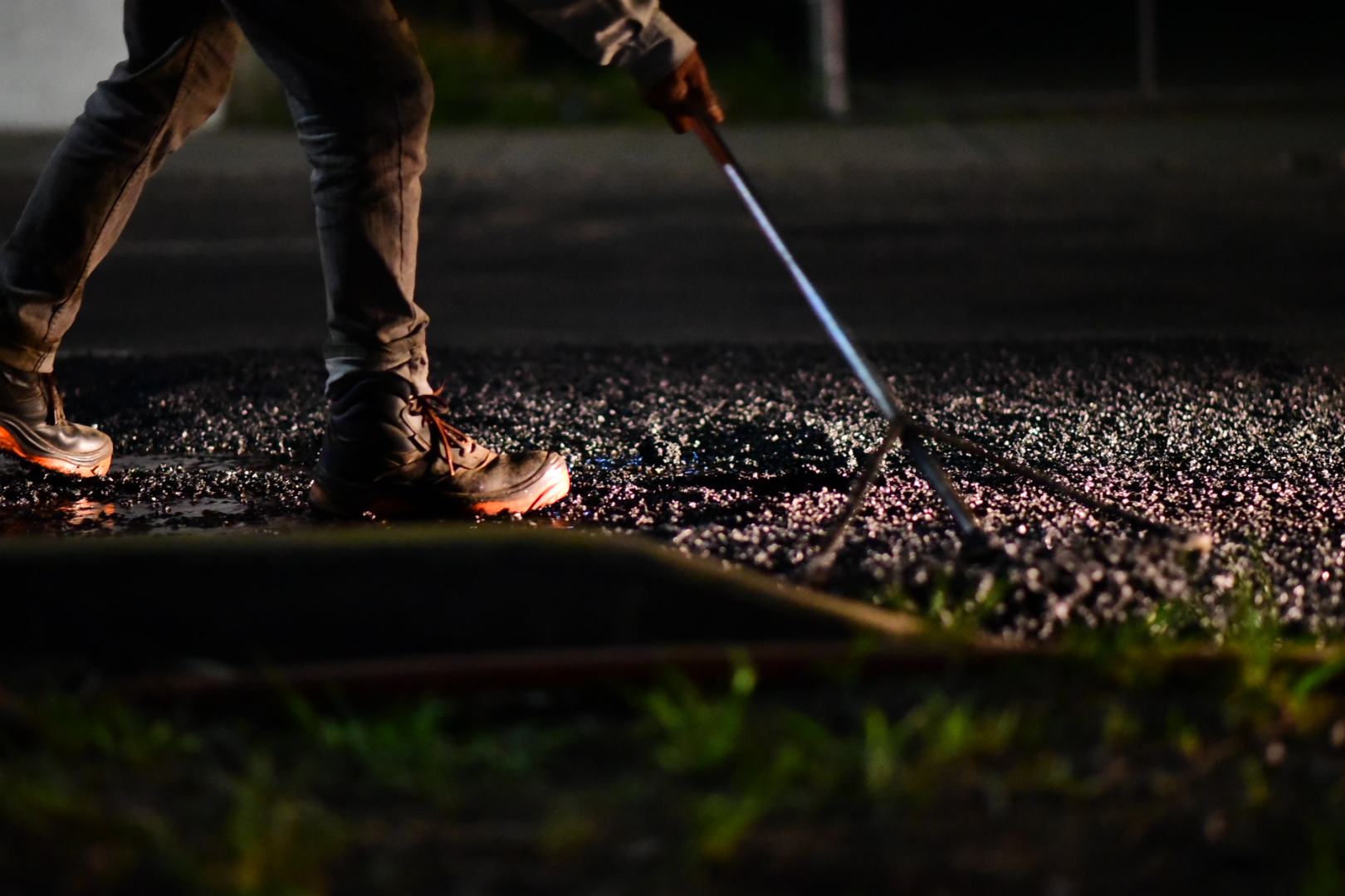 Intensifica Municipio de Aguascalientes acciones de bacheo nocturno