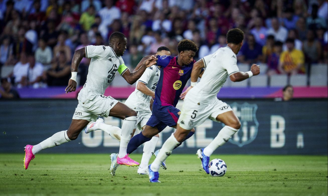 Barcelona es goleado por el Mónaco y pierde el Trofeo Joan Gamper