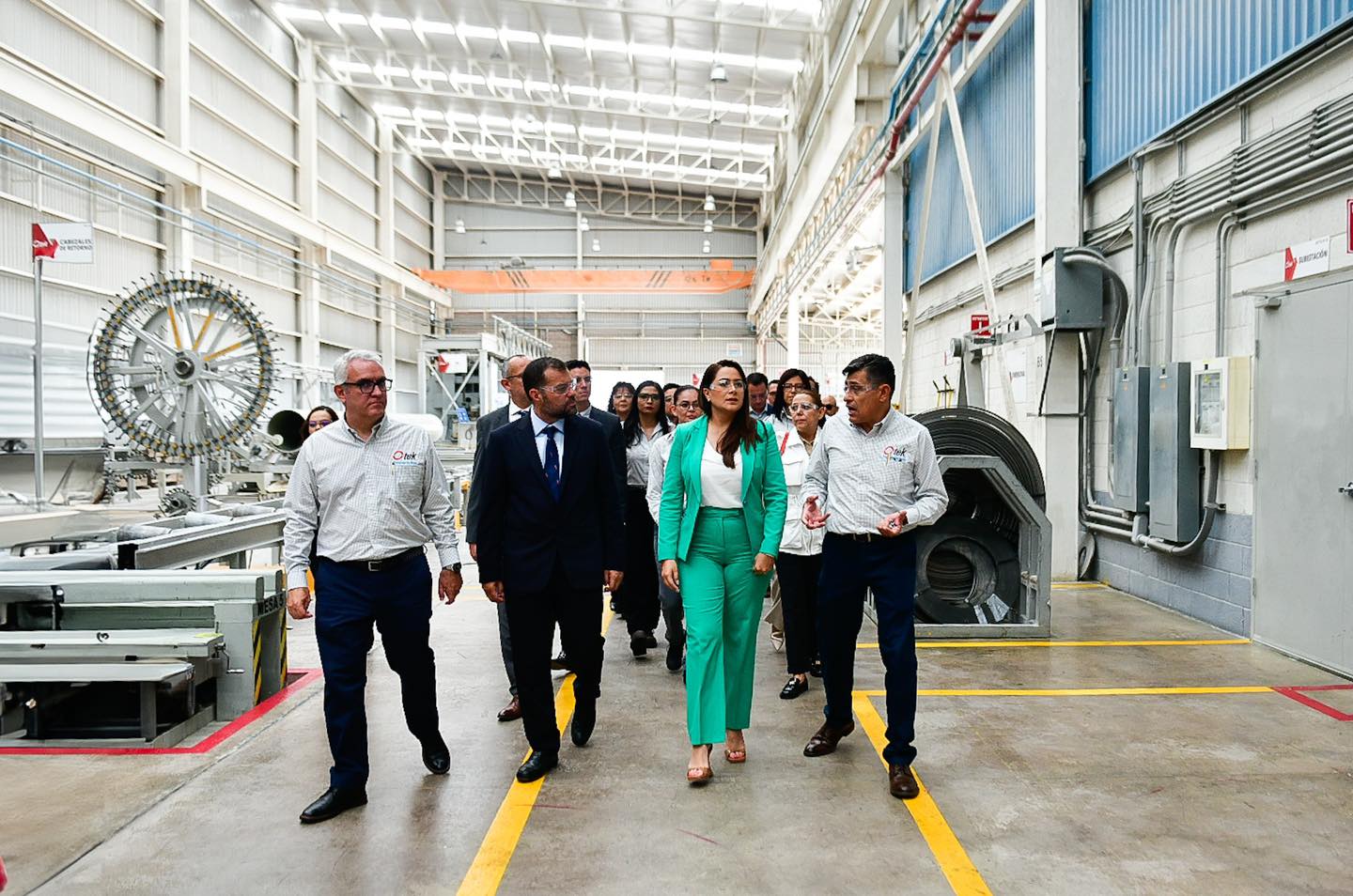 Seguiremos respaldando a nuestros inversionistas para consolidar a Aguascalientes como un polo de desarrollo: Tere Jiménez