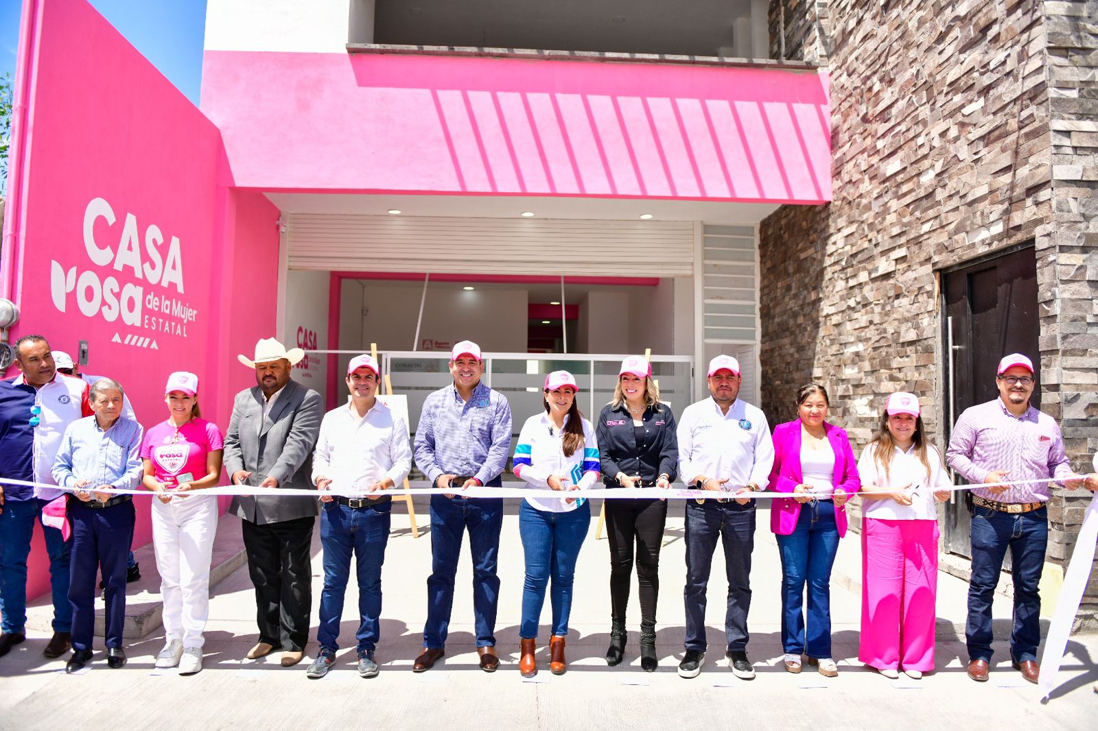 Inaugura Tere Jiménez Casa Rosa y nuevas instalaciones del Centro de Salud Mental en Rincón de Romos