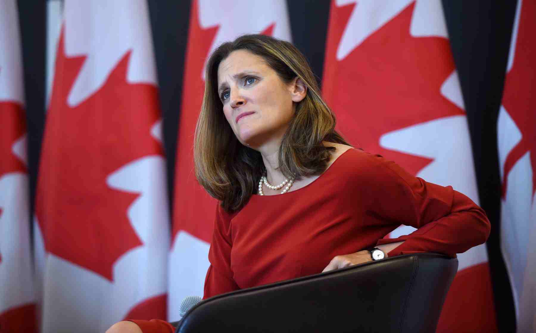 Chrystia Freeland, viceprimera ministra de Canadá, asistirá a toma de protesta de Sheinbaum