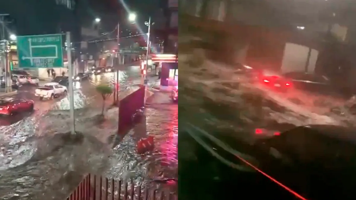  Lluvias inundan Ecatepec y Coacalco; cancelan Grito de Independencia