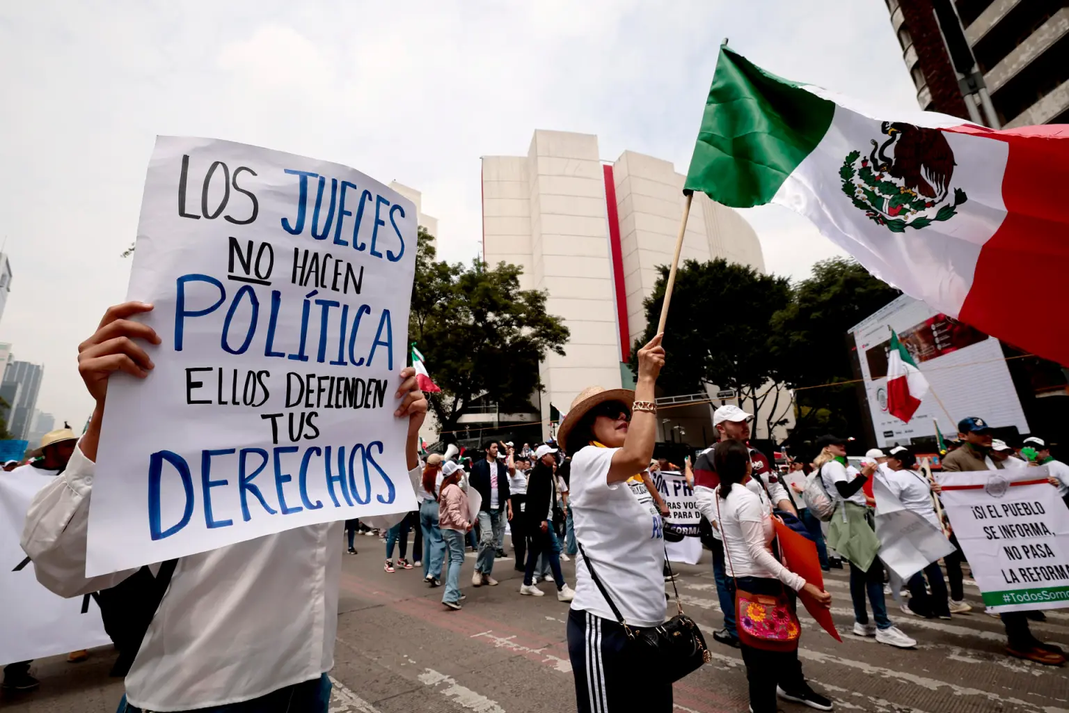 Paro de labores en el Poder Judicial no se levanta tras aprobación de reforma, anuncian juzgadores y trabajadores