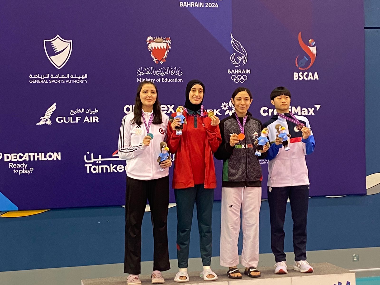 Aguascalientes obtiene medalla de bronce en competencia internacional de taekwondo