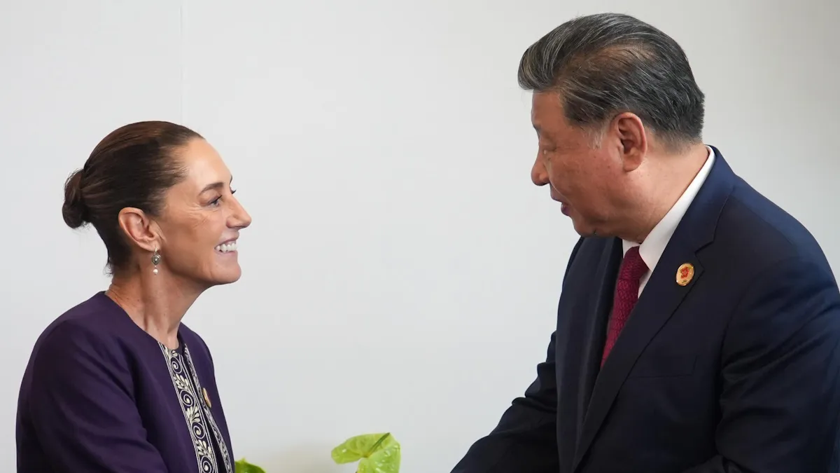 Claudia Sheinbaum se reúne con jefes de estado en el G20