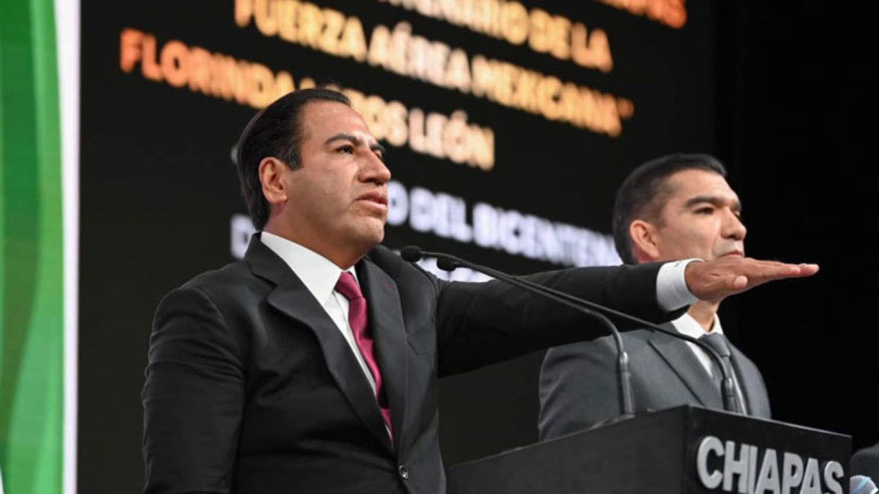 Eduardo Ramírez rinde protesta como gobernador de Chiapas y promete que la paz regresará a la entidad