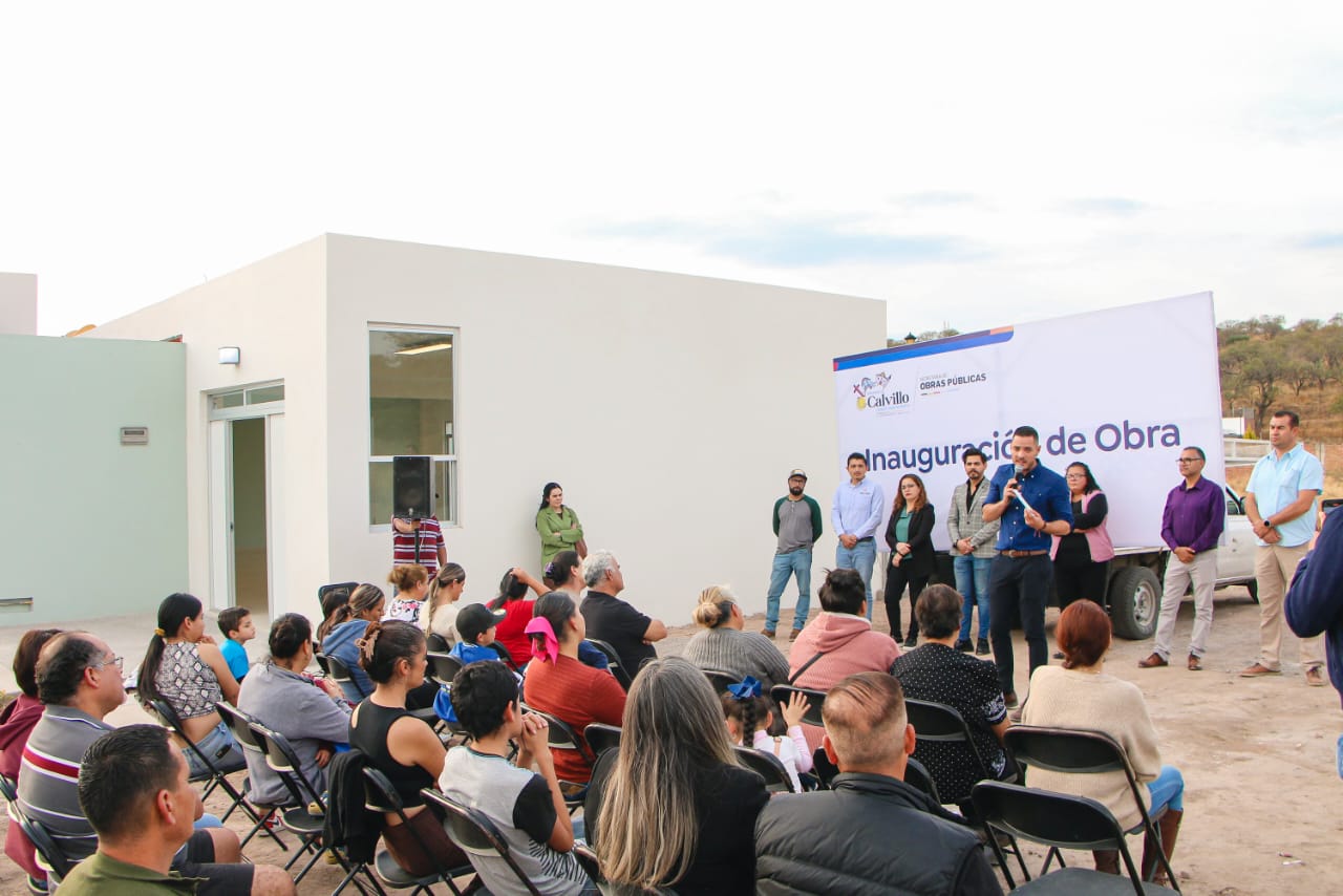 Inauguran Salón de Usos Múltiples en Calvillo