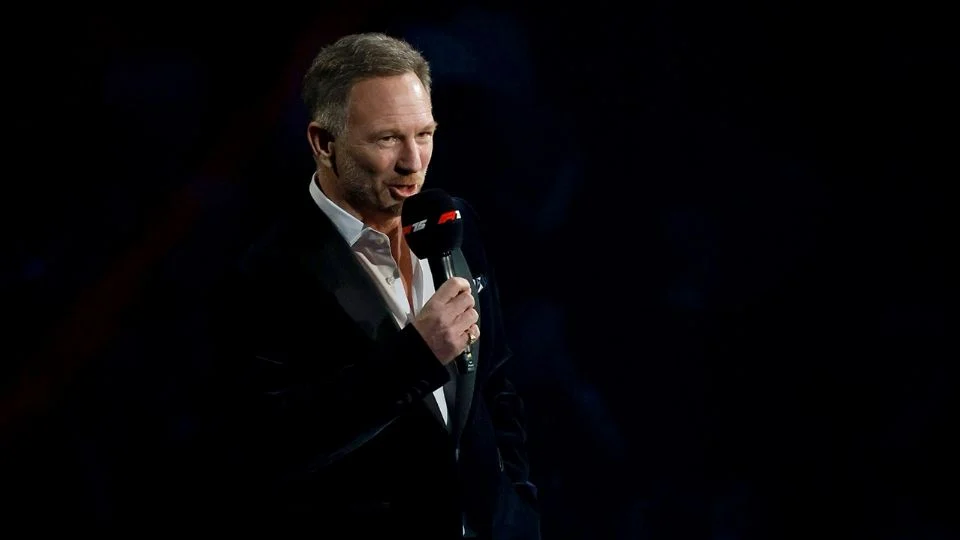 Abucheos a Christian Horner en el evento del 75 aniversario de la Fórmula 1
