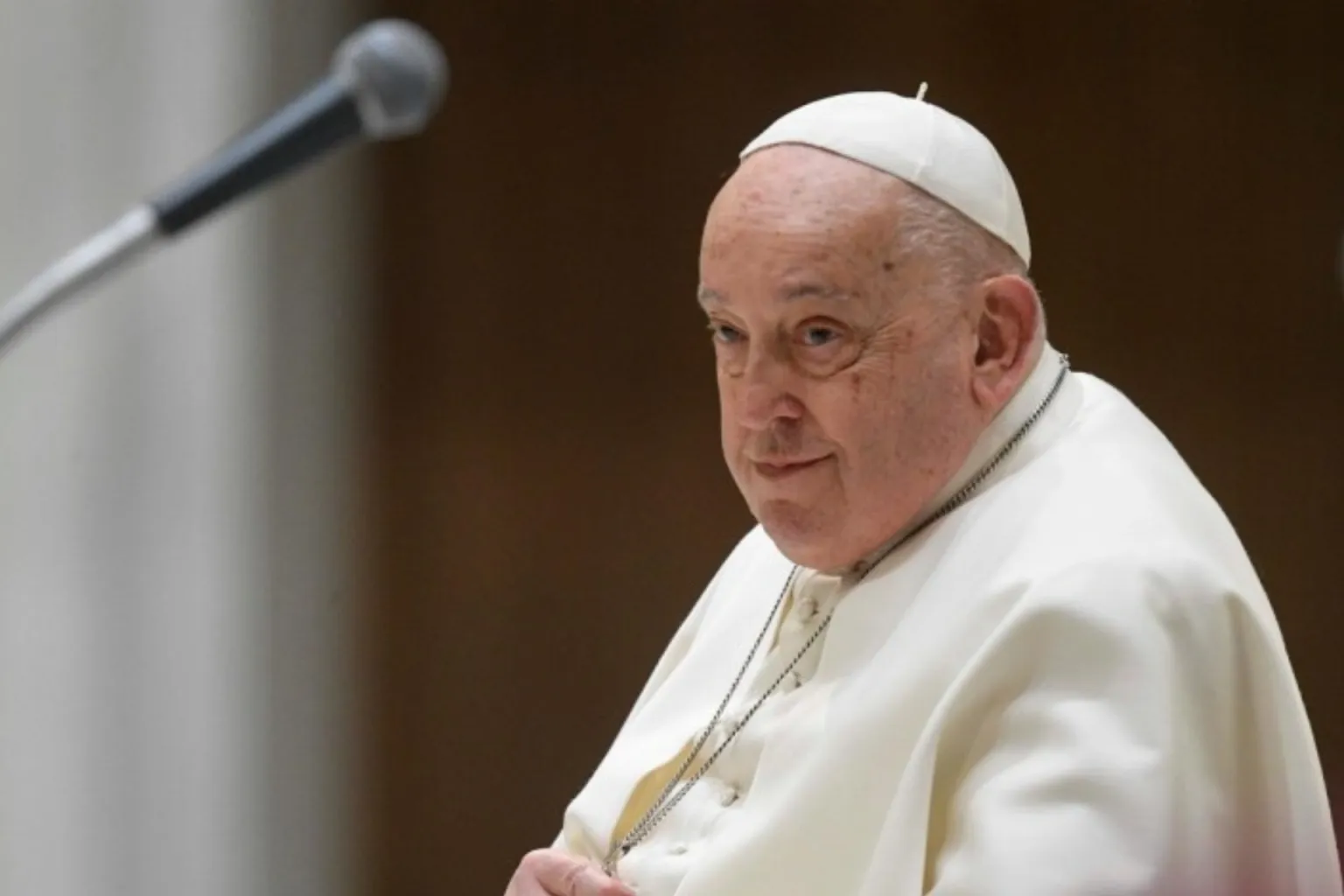 El papa Francisco continúa con bronquitis y no lee la catequesis de la audiencia general