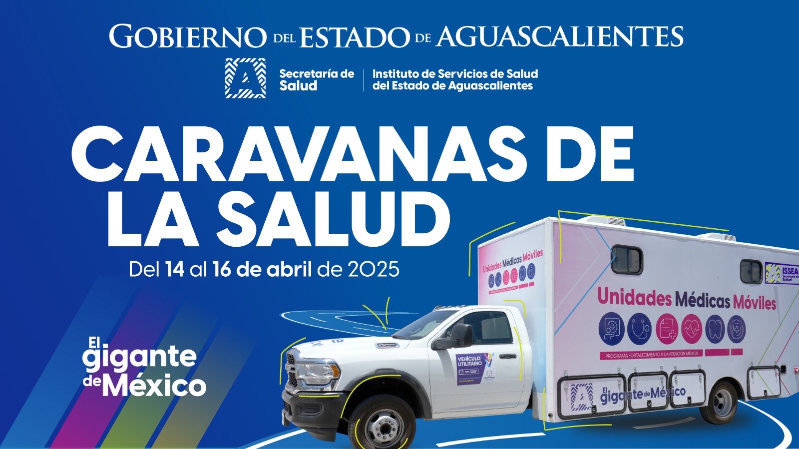 Del 14 al 16 de abril Caravanas de Salud visitarán tu comunidad; accede a servicios médicos gratuitos
