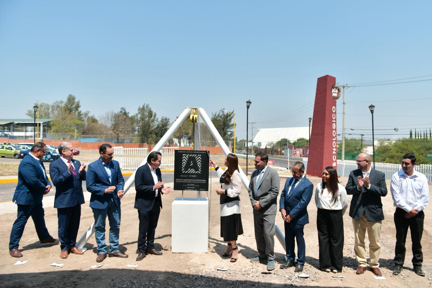 Tere Jiménez dio inicio del Laboratorio Nacional de Semiconductores y Electromovilidad en el Instituto Tecnológico de Aguascalientes