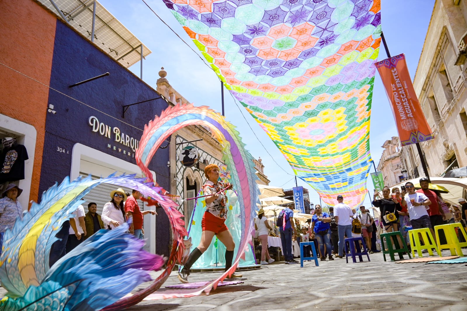 Última semana de actividades en el Corredor Cultural Carranza FNSM 2025
