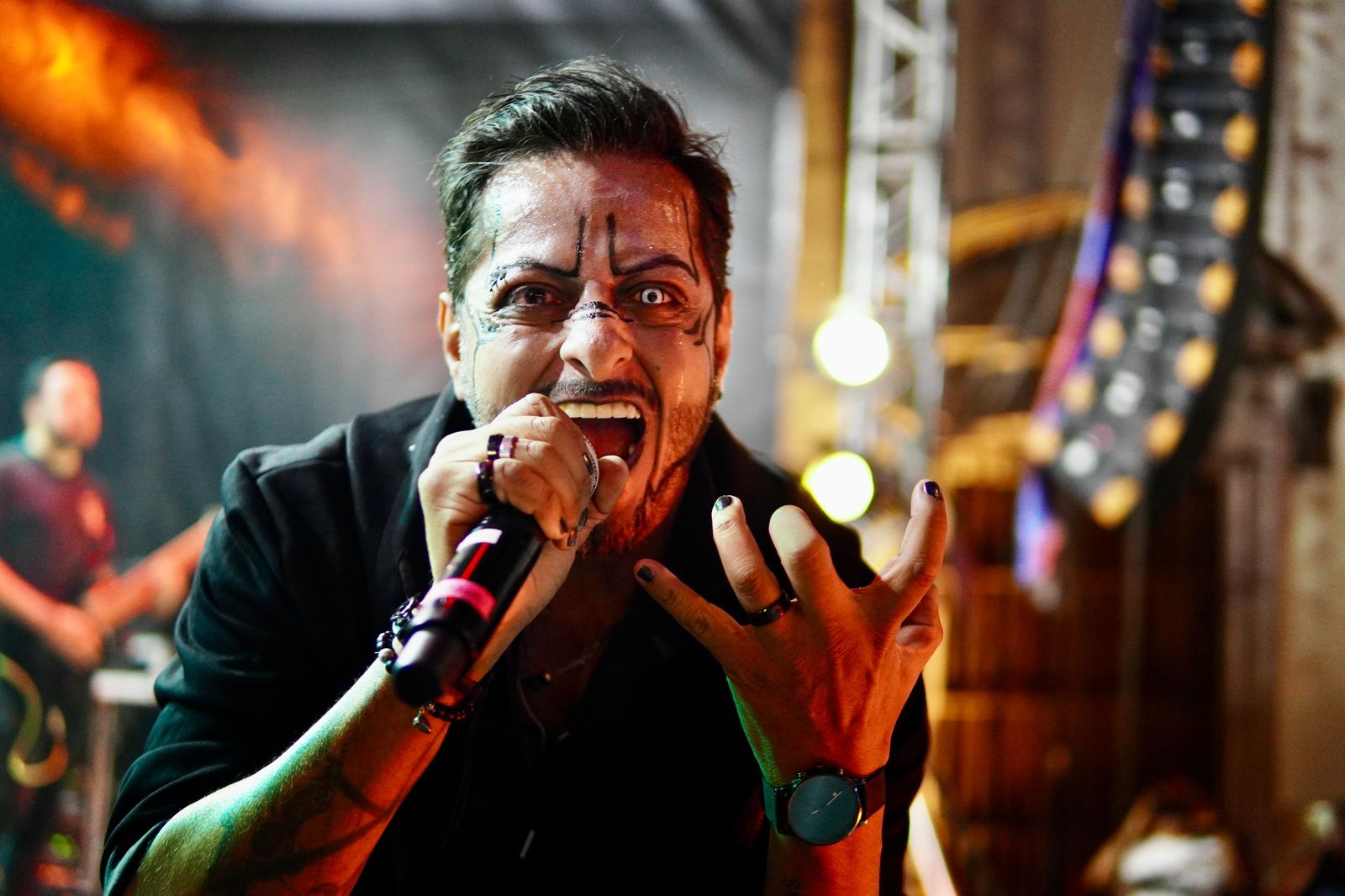 Fuerza y talento: el metal conquistó el Corredor Cultural Carranza