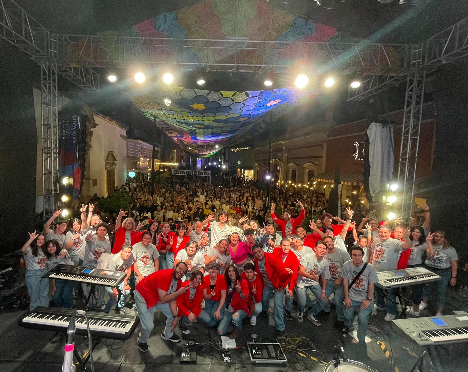 El talento del Centro Cultural México Contemporáneo despidió al Corredor Cultural Carranza con pop, rock y jazz