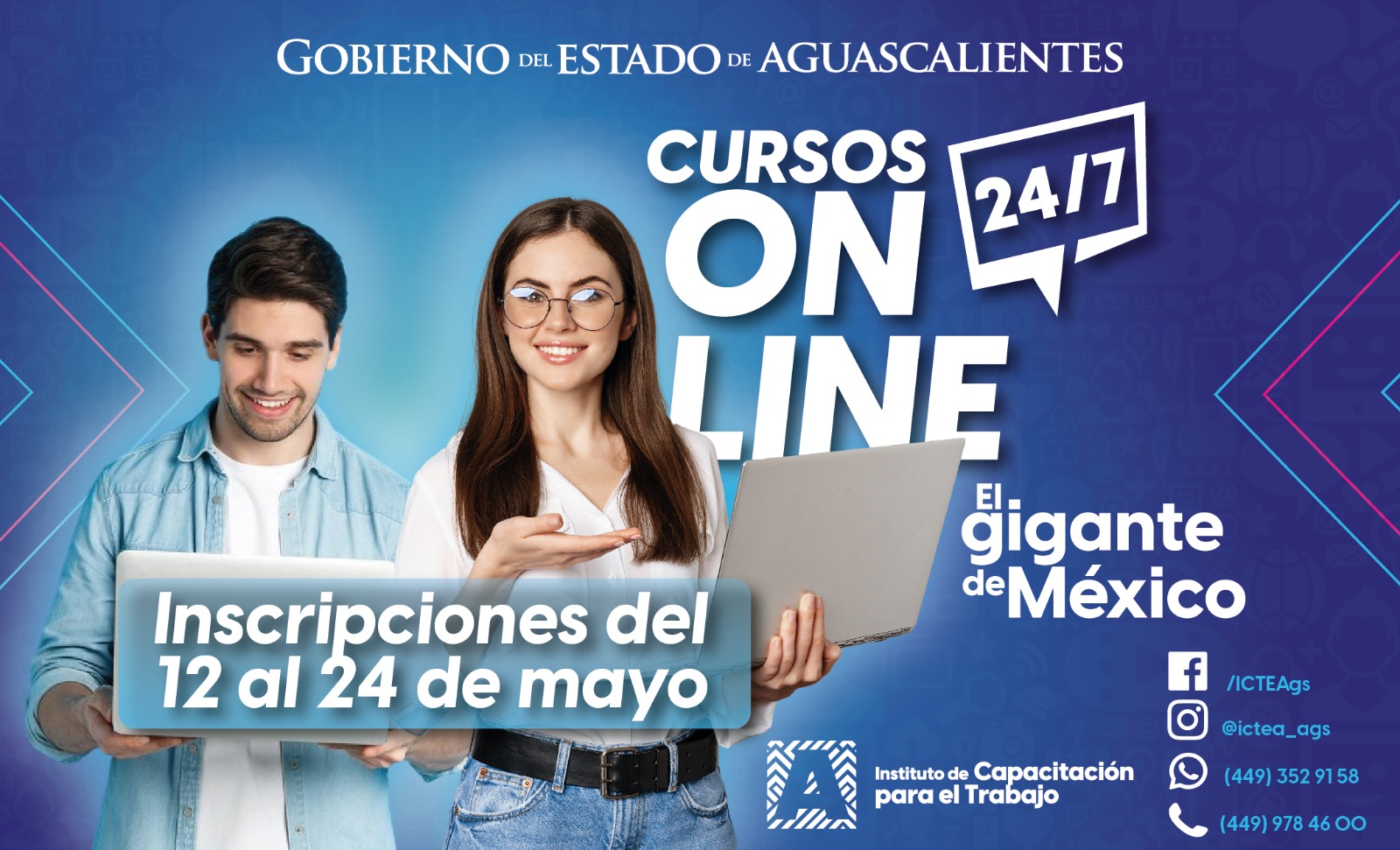 Aprende desde casa diseño, idiomas, programación y mucho más con los cursos en línea del Instituto de Capacitación para el Trabajo