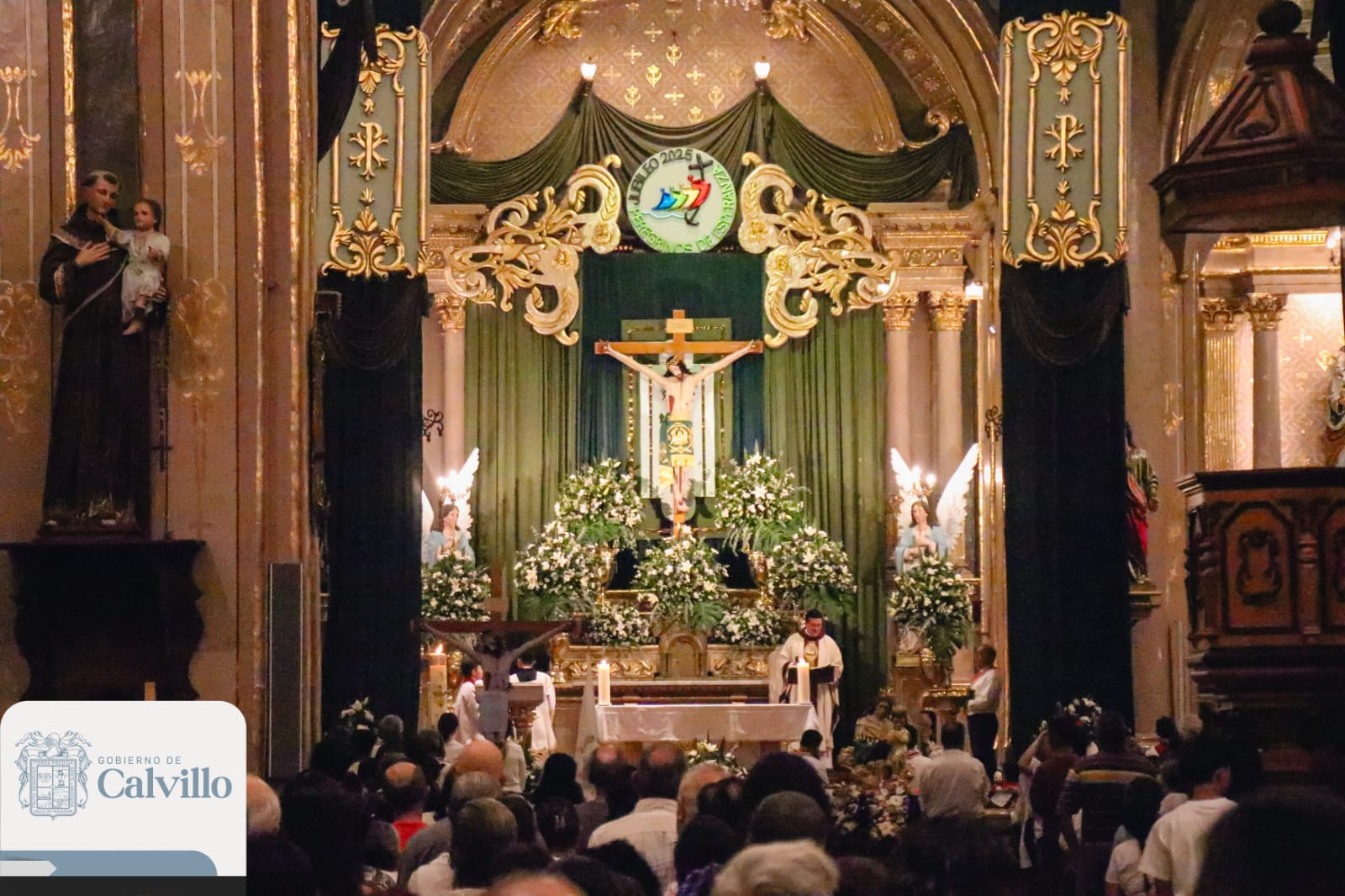 Fervor en honor del Señor del Salitre en Calvillo