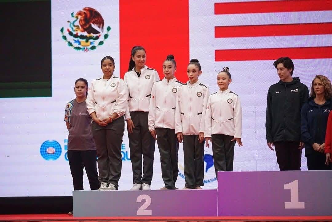 Aguascalientes gana medalla de plata en Panamericano de Gimnasia Rítmica