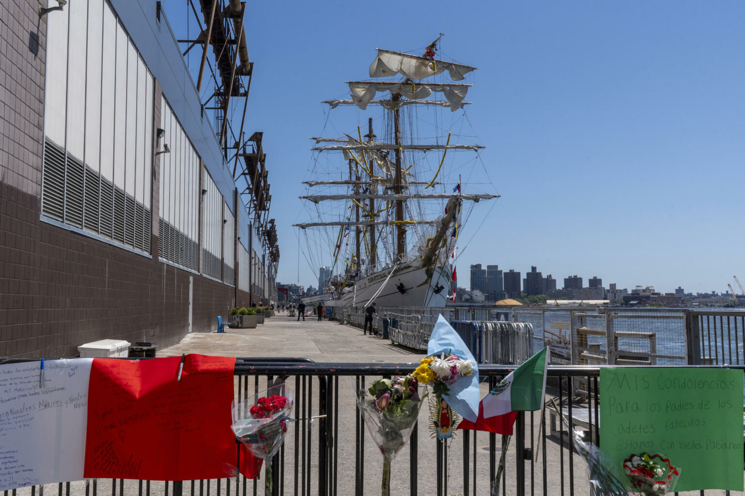 Piloto estadounidense dirigía el buque Cuauhtémoc durante colisión en Nueva York