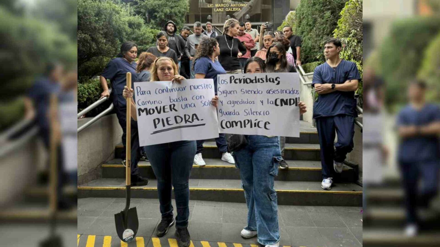 Madres Buscadoras Exigen Diálogo Tomando la CNDH