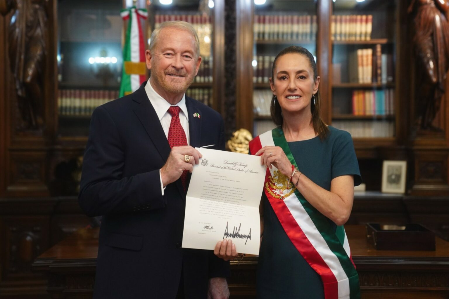 Nuevo embajador de EE.UU. en México presenta credenciales en medio de agenda binacional activa