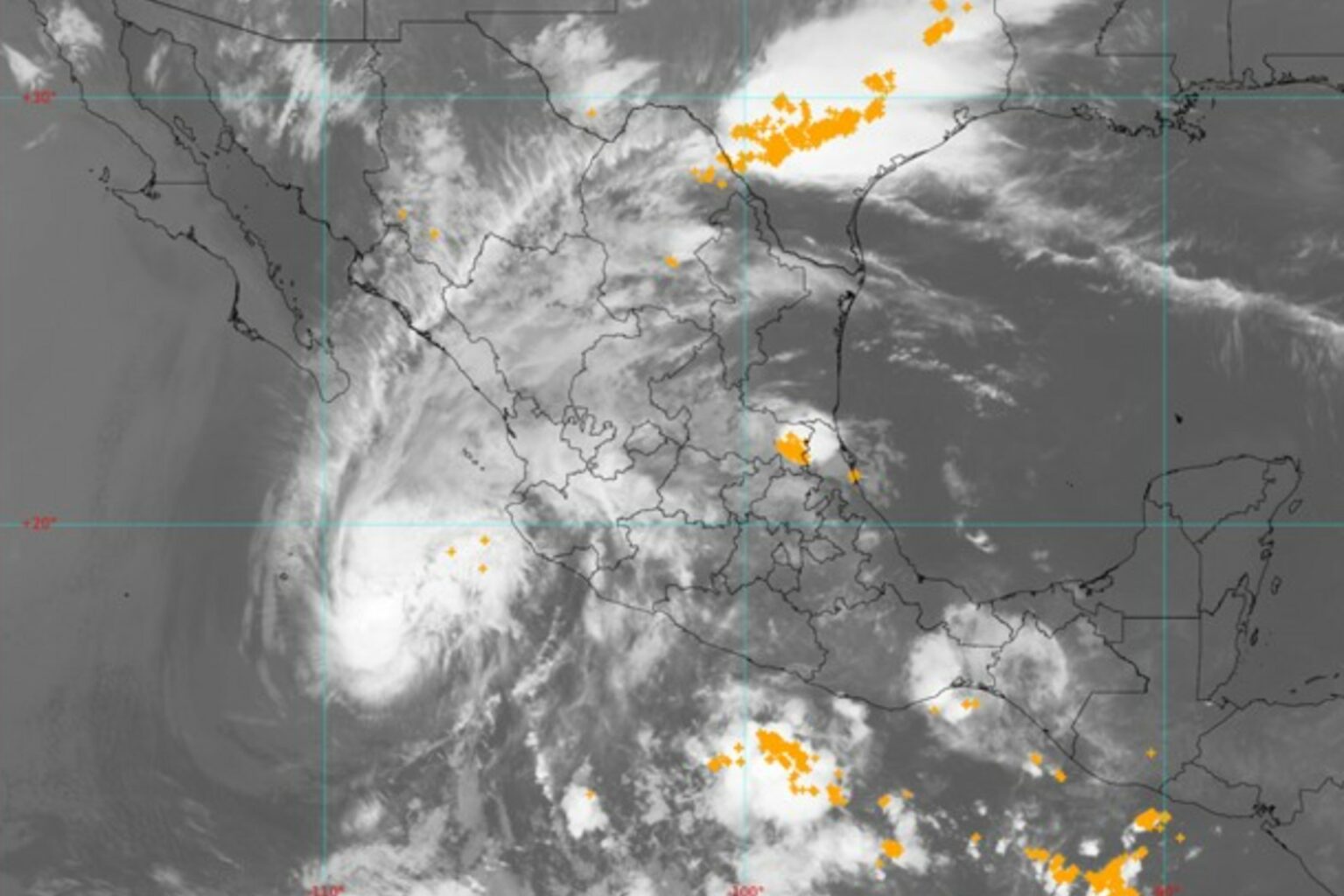 Tormenta tropical “Alvin” provocará lluvias intensas en el occidente de México