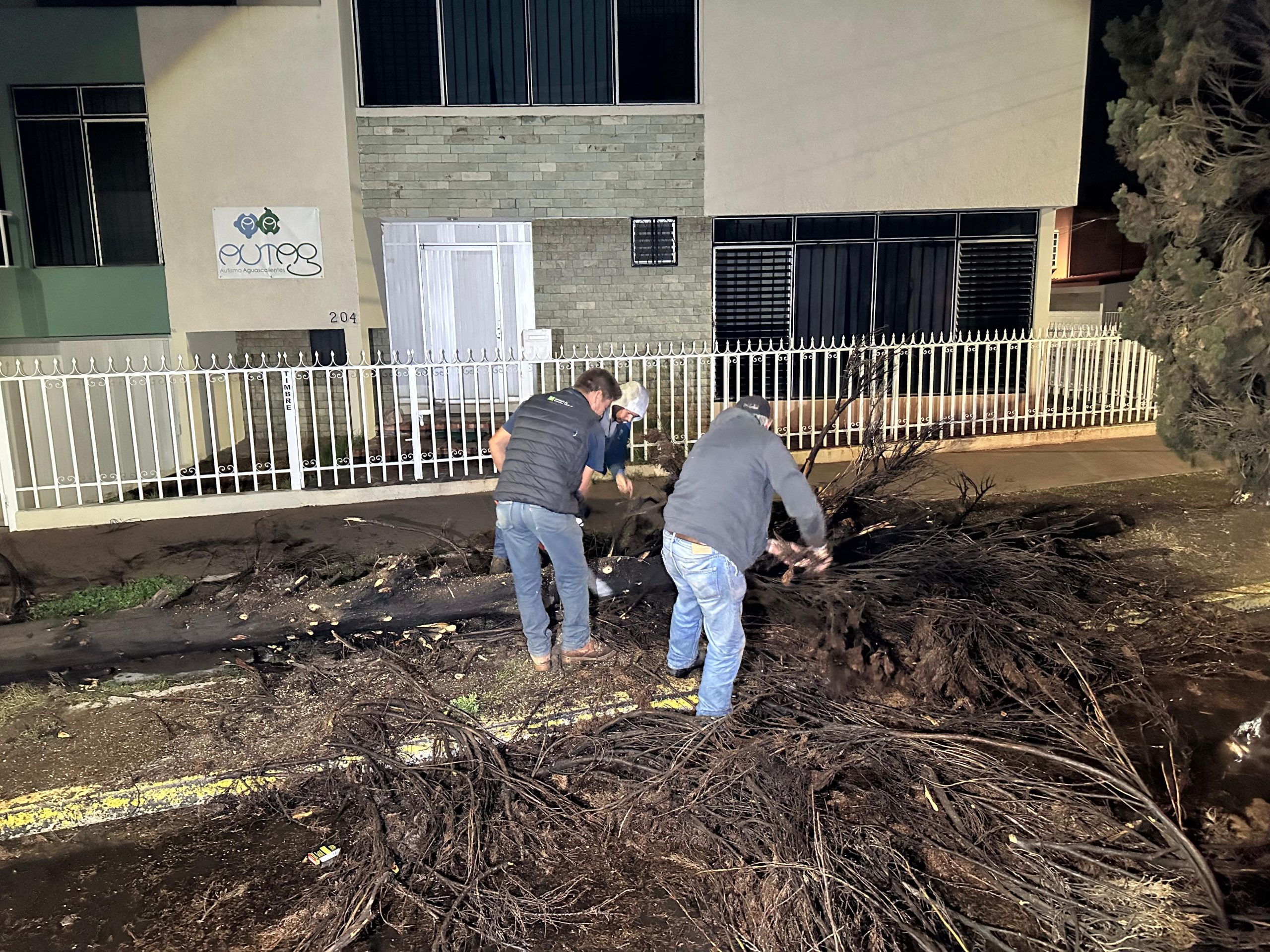 Atiende Municipio de Aguascalientes contingencias por lluvia y fuertes vientos
