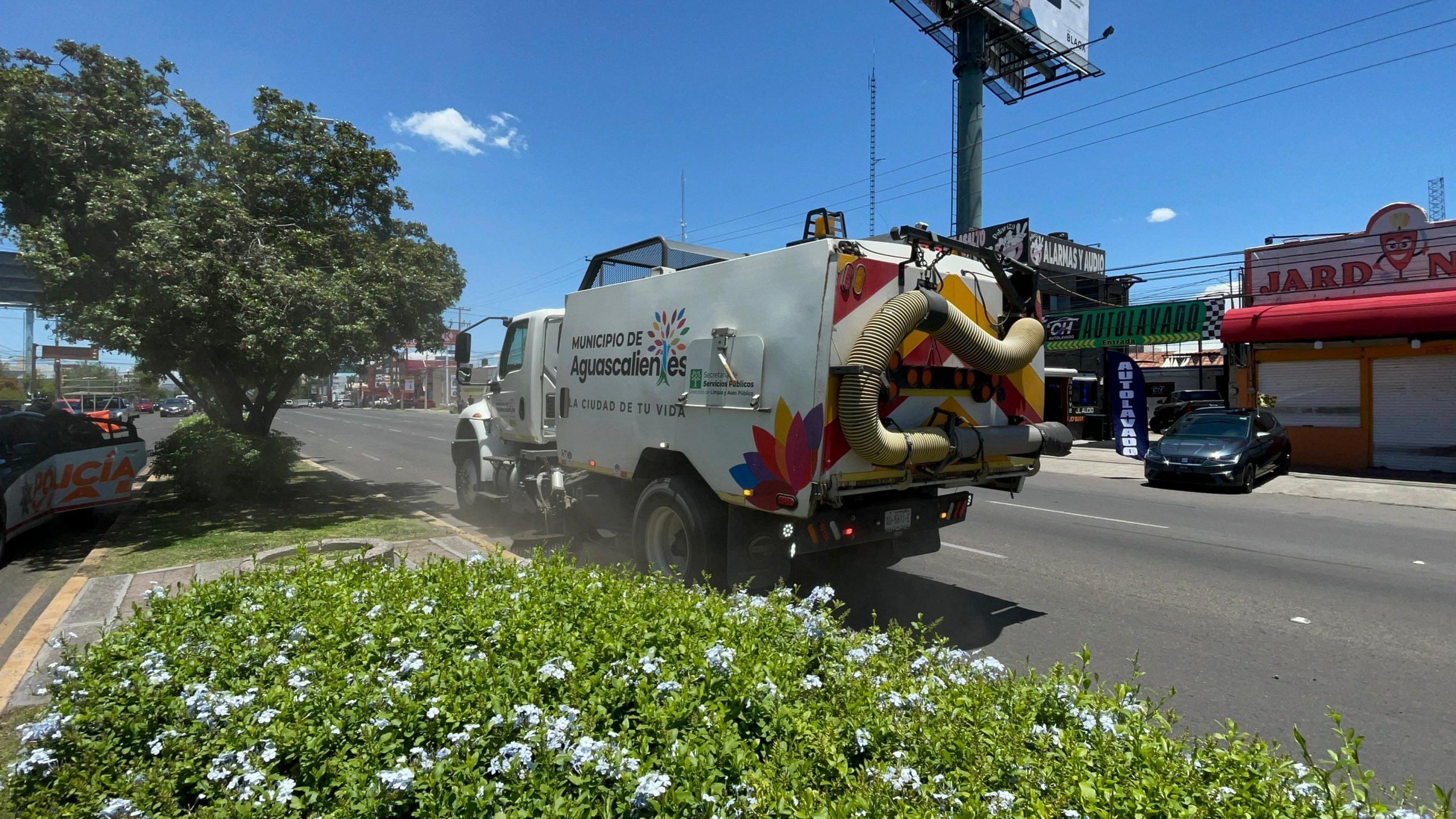 Avanza Municipio de Aguascalientes con la mejora urbana en Avenida de la Convención