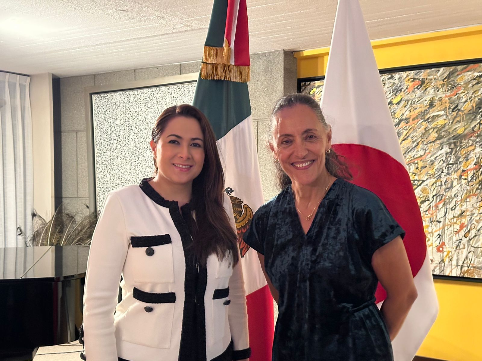 Firma Tere Jiménez convenio de colaboración con la agencia de cooperación internacional de Japón