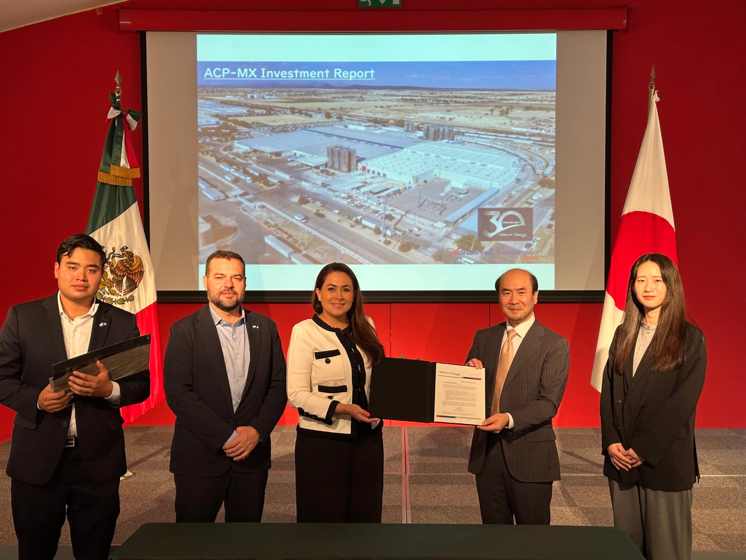 Advanced Composites anuncia nueva inversión por 250 millones de pesos para expandir su planta en Aguascalientes