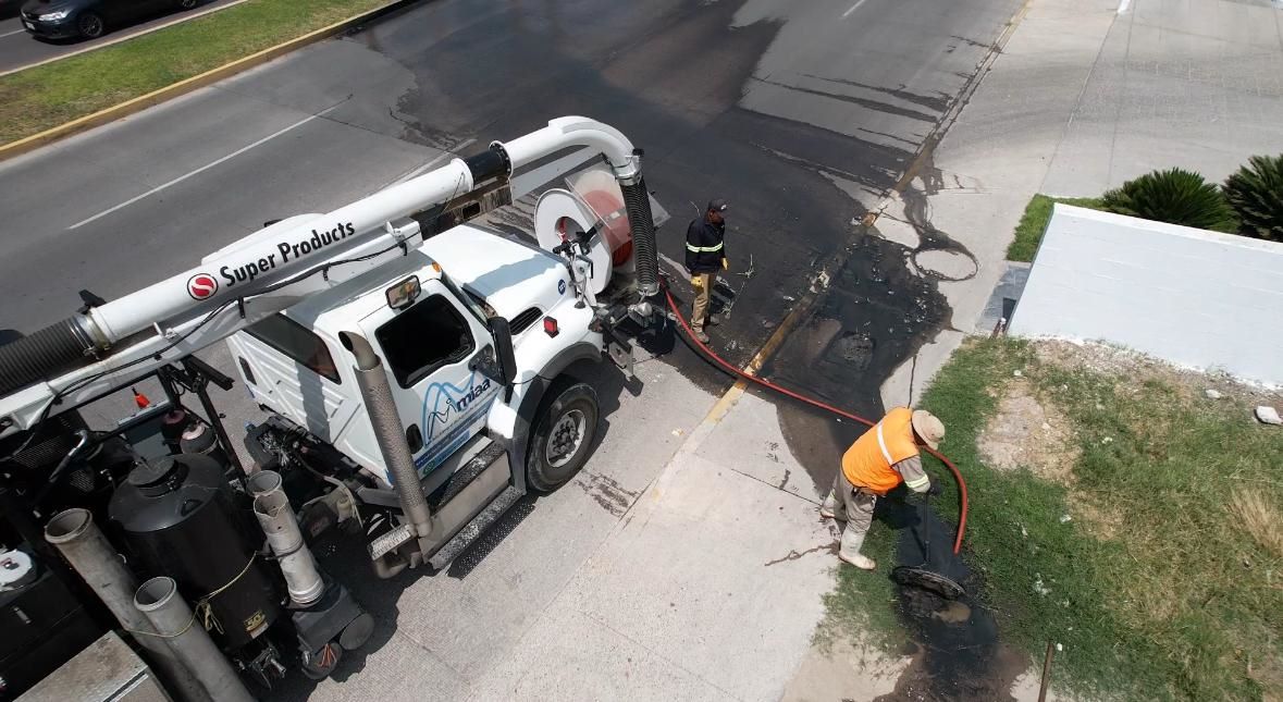 MIAA intensifica labores de limpieza de alcantarillado sanitario por temporada de lluvias