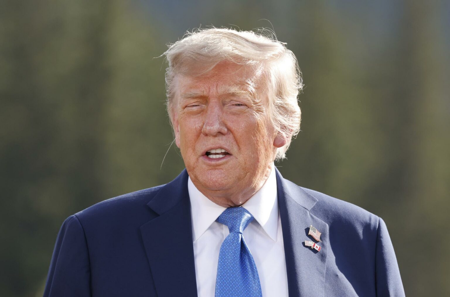 Trump asegura que Estados Unidos tiene el “control total” del espacio aéreo iraní
