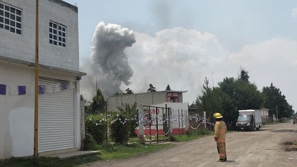 Tragedia en Tultepec: explosión en polvorín deja un muerto y nueve heridos en ‘La Saucera’