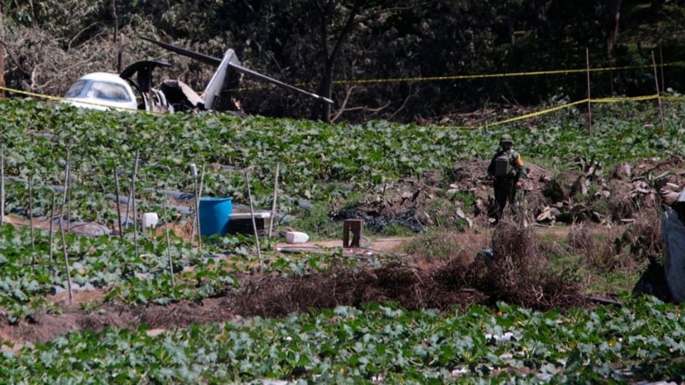 Investigan causas del desplome de avioneta en Chiapas que dejó tres muertos
