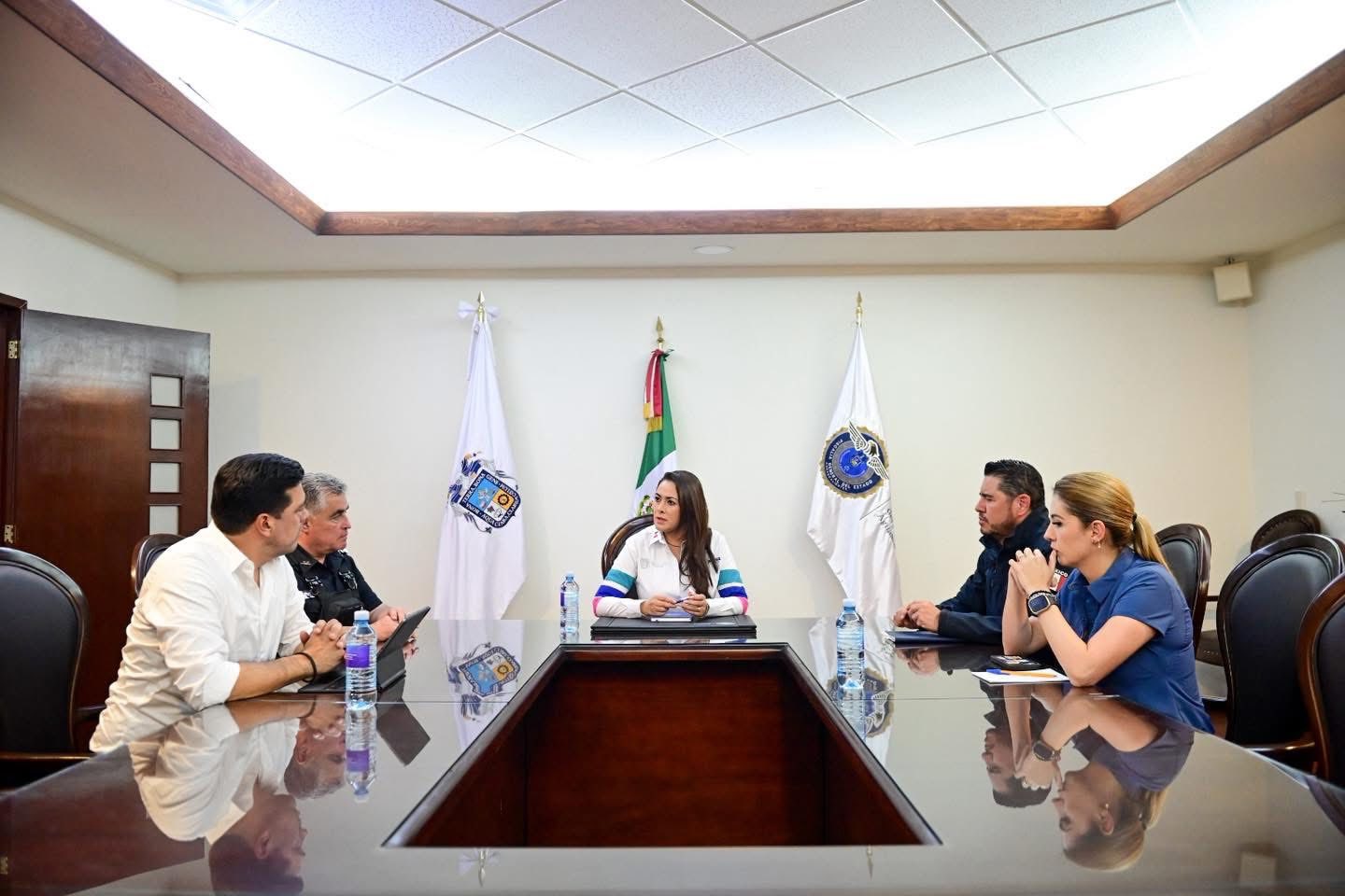Reconoce Tere Jiménez labor de las corporaciones de los tres niveles de gobierno que participaron en el exitoso operativo de Rincón de Romos
