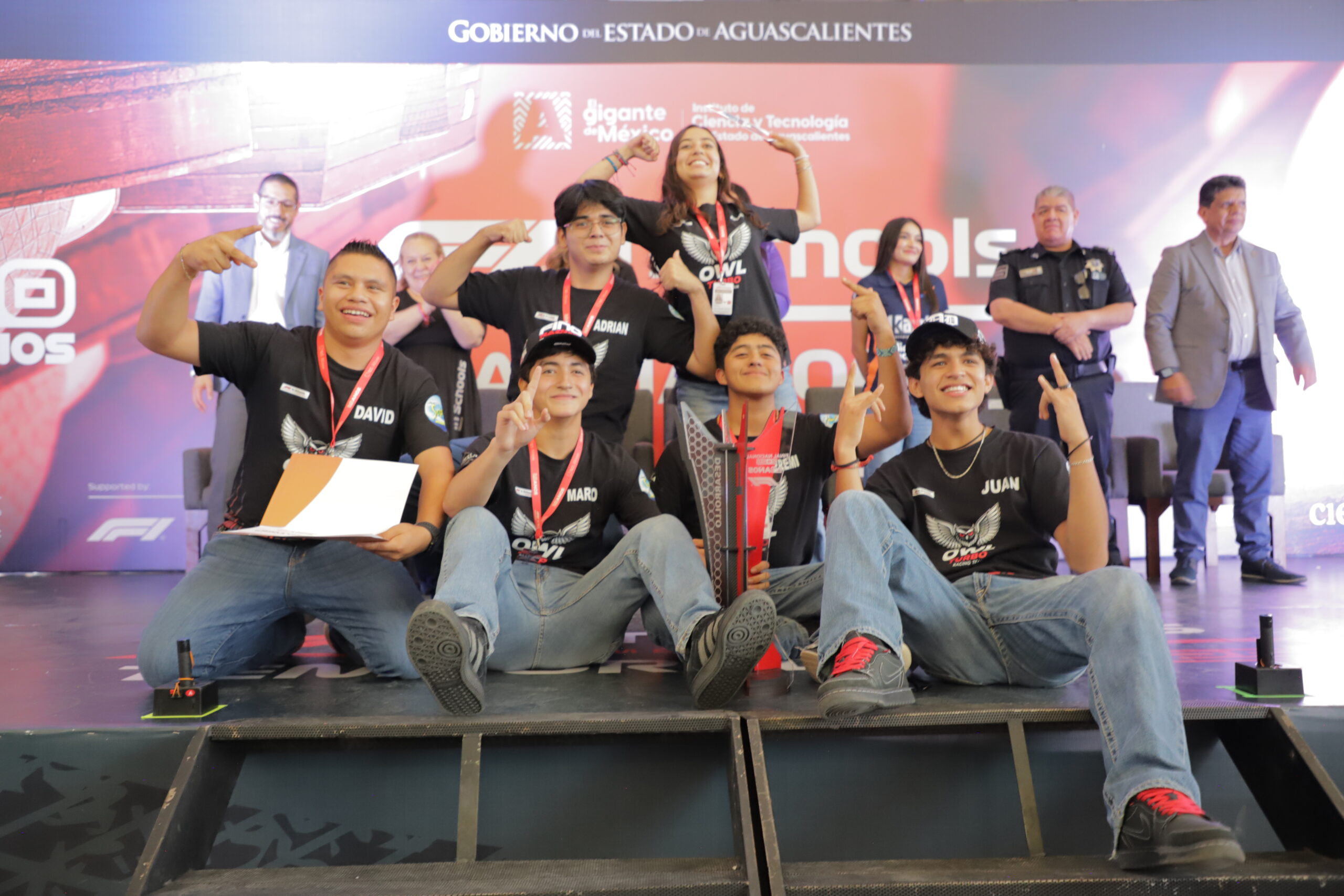 Estudiantes de Aguascalientes representarán a México en la final internacional de F1 in Schools