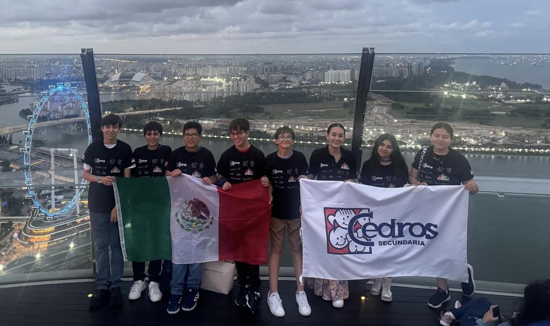 Estudiantes de Aguascalientes ganan primeros lugares en la Olimpiada Internacional de Matemáticas en Singapur