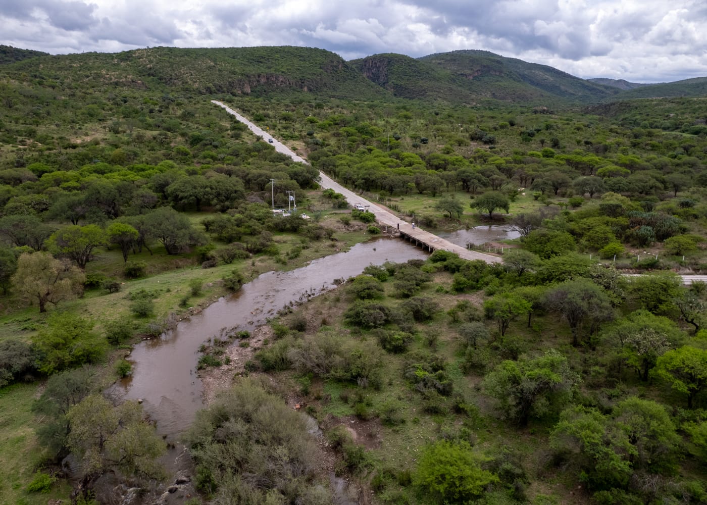 Dejan lluvias encantadores paisajes en Calvillo