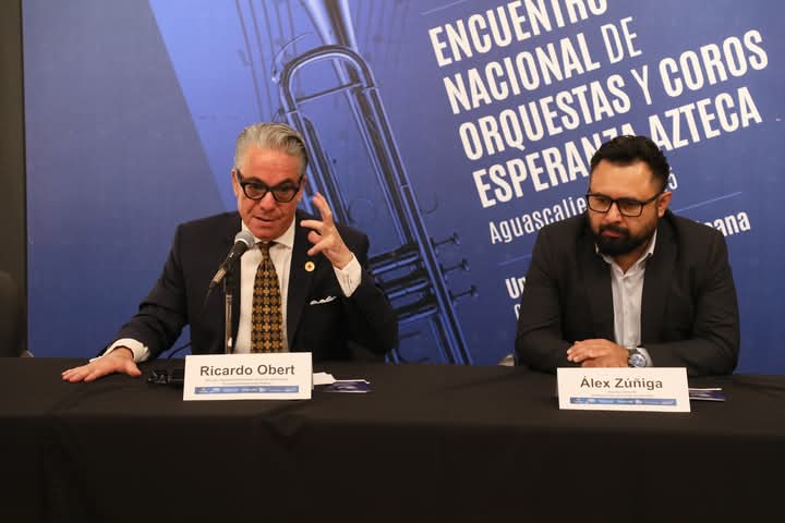 En Aguascalientes se realizará el Primer Encuentro Nacional de Orquestas y Coros Esperanza Azteca del 15 al 18 de julio
