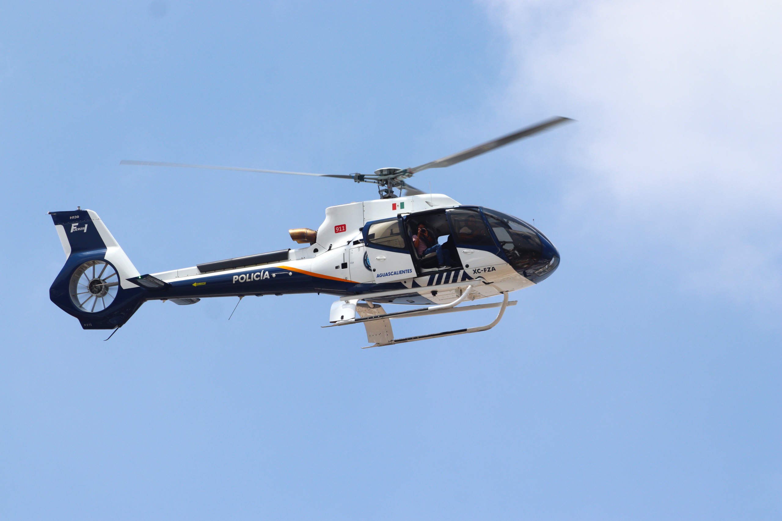 Blindaje desde el aire: helicóptero Fuerza Uno intensifica patrullajes preventivos