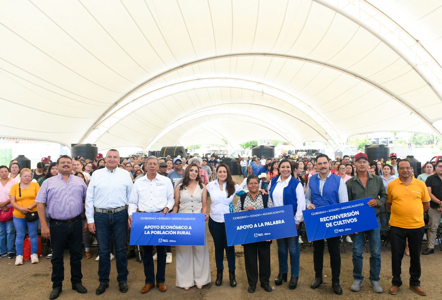 Con más de 200 apoyos para productores, Tere Jiménez impulsa al campo en Aguascalientes