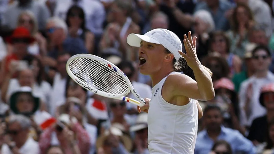 Iga Swiatek aplasta a Amanda Anisimova y es la nueva reina de Wimbledon, su sexto título de Grand Slam