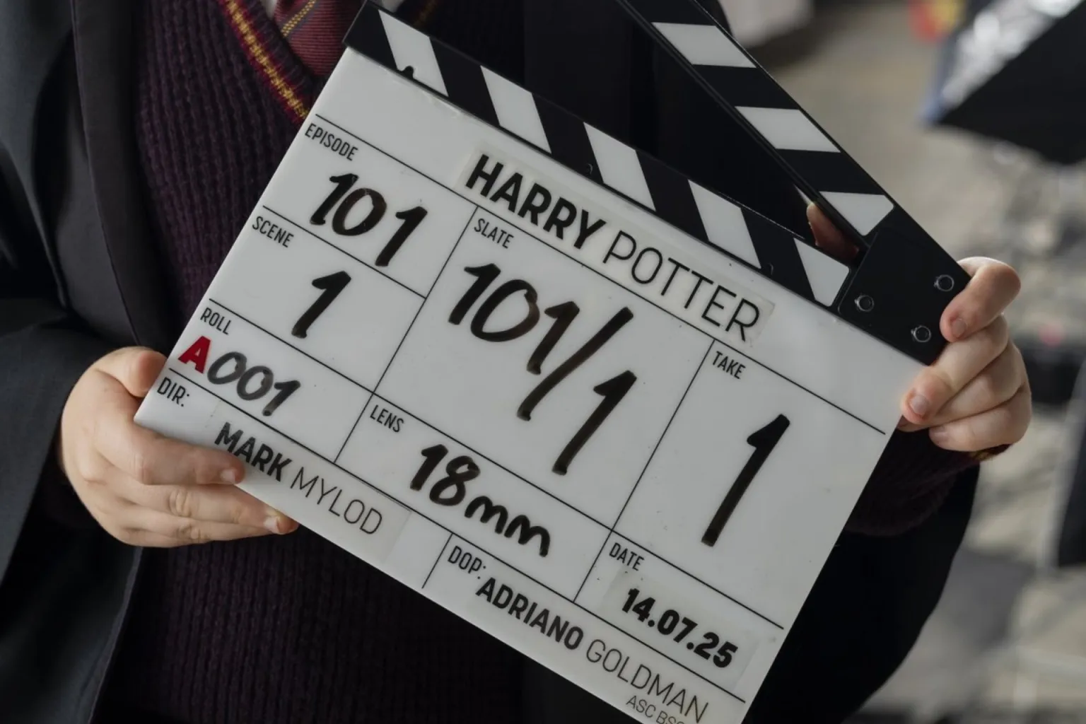 Así se ve el Harry Potter de la nueva serie de HBO