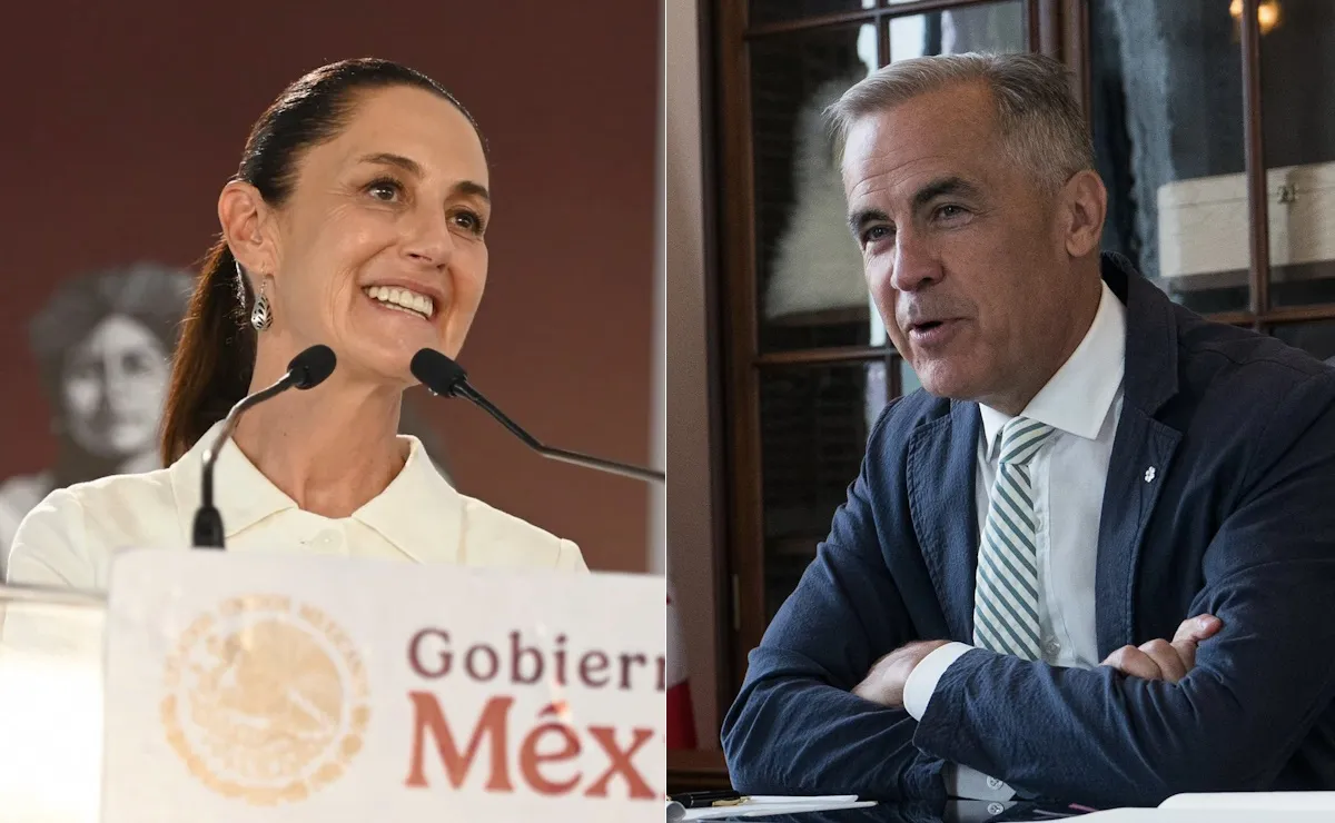 Sheinbaum conversa por teléfono con el primer ministro de Canadá